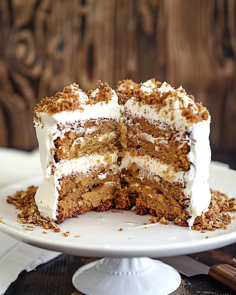 Oatmeal Cream Pie Cake