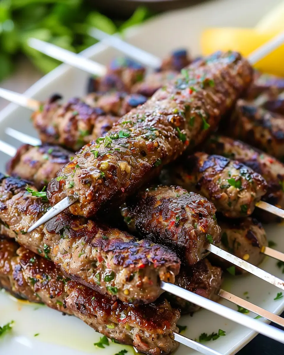Kafta Kebabs