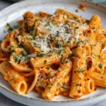 Easy and Creamy Tomato Garlic Pasta Recipe