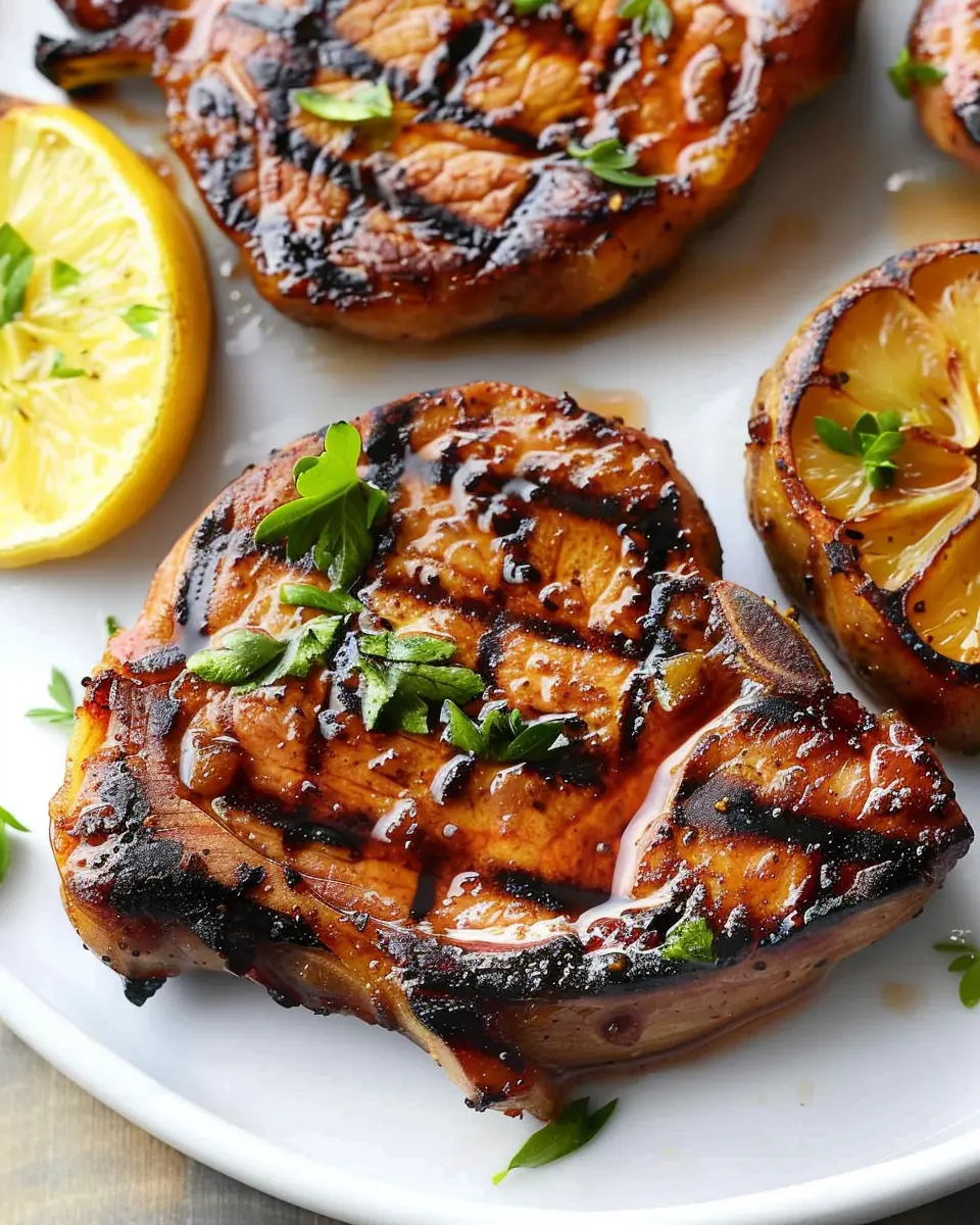 Simple Pork Chop Marinade