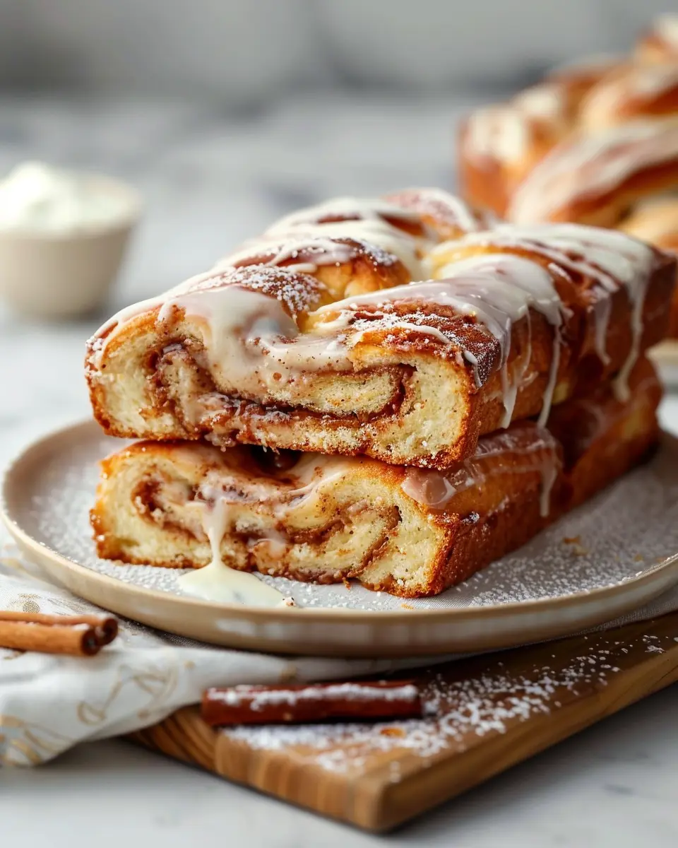 High-Protein Cottage Cheese Cinnamon Roll Bread