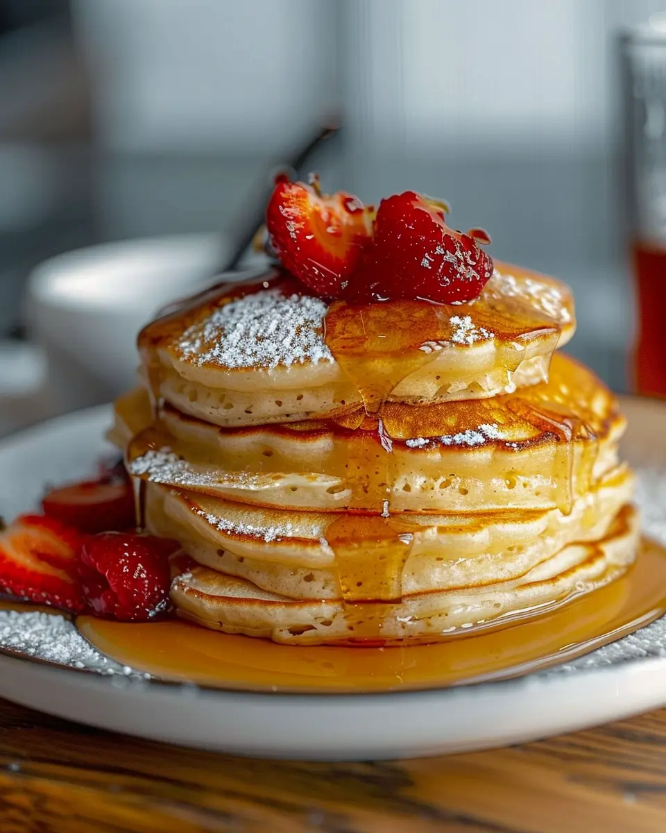Perfect Fluffy Buttermilk Pancakes