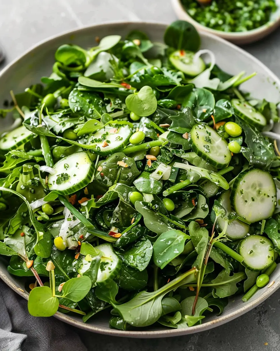 Simple Green Goddess Salad: A Refreshing Twist with Turkey Bacon