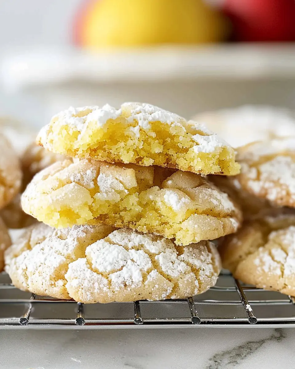 Very Lemon Crinkle Cookies: The Best Sweet Treat to Brighten Your Day