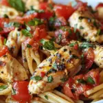 Bruschetta Chicken Pasta