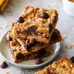 Peanut Butter Banana Oatmeal Bars