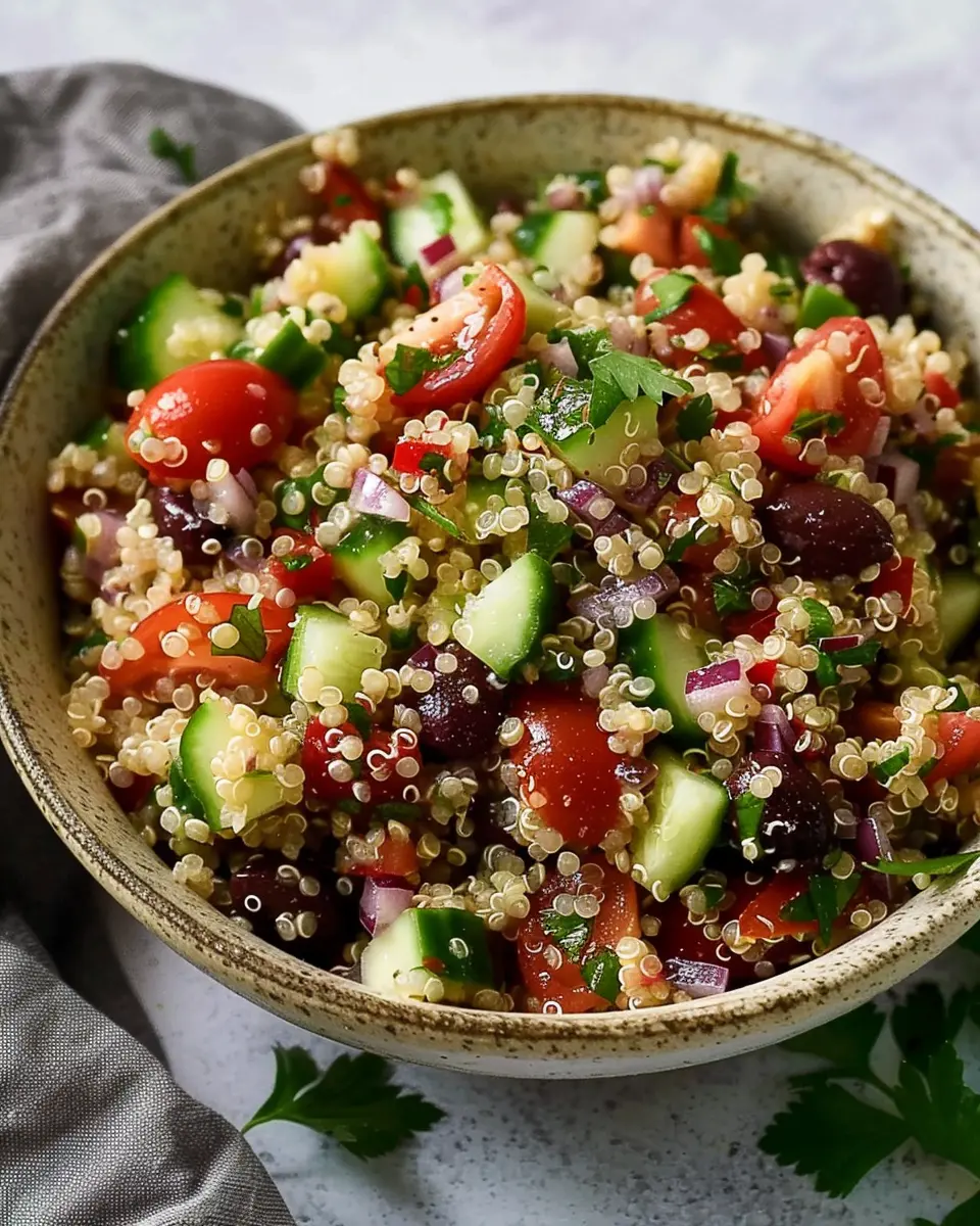 Mediterranean Quinoa Salad: A Fresh Twist for Healthy Eating