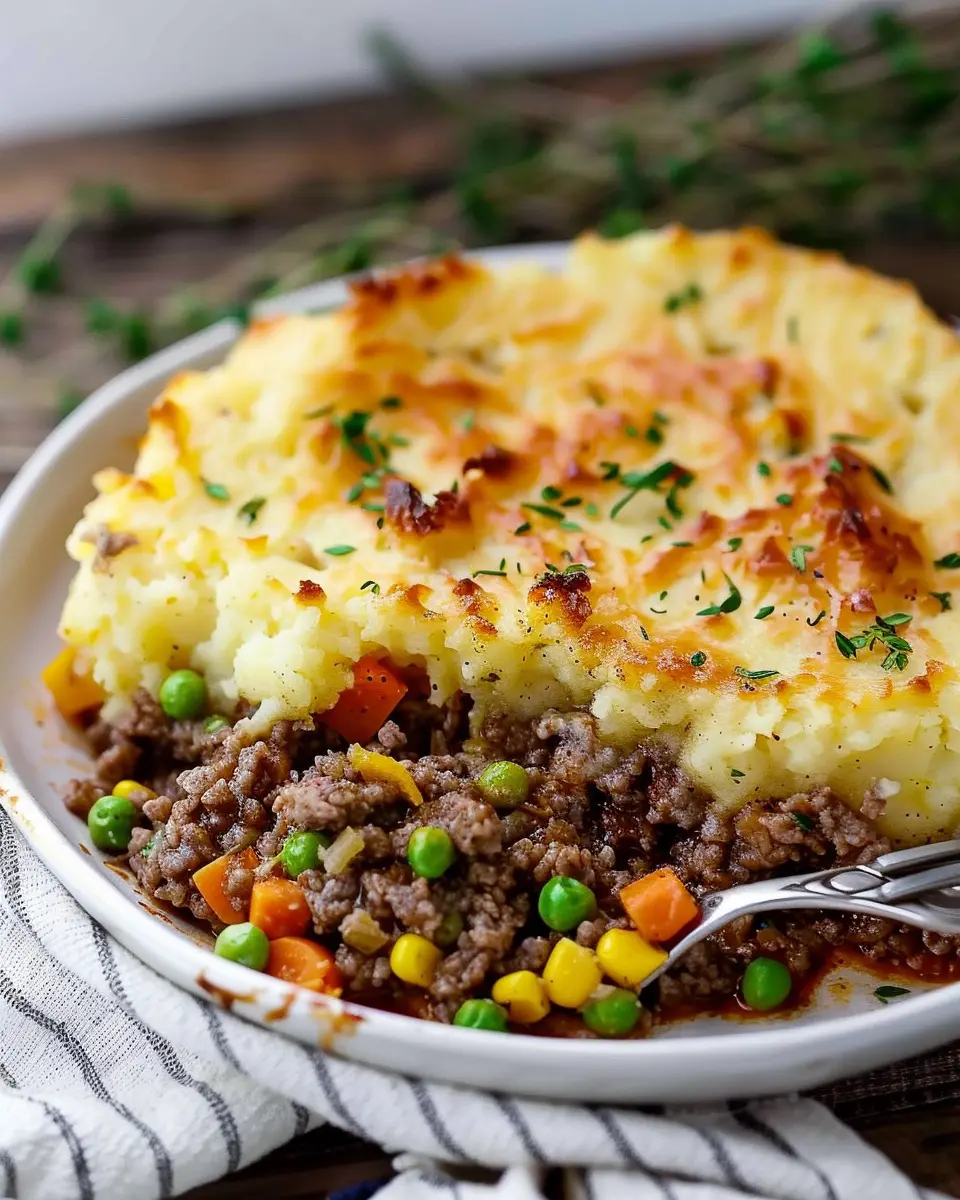 Easy Shepherd’s Pie with Turkey Bacon – A Comforting Twist