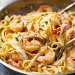 Creamy Garlic Shrimp Pasta
