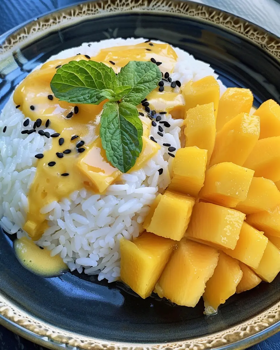 Thai Mango Sticky Rice
