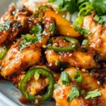 Jalapeno Peach Chicken