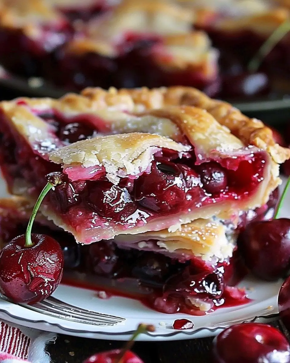 Cherry Slab Pie