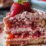 Strawberry Honeybun Cake