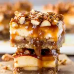 Caramel Apple Cheesecake Bars