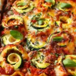 Vegetarian Zucchini Lasagna Spirals